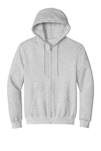 Port & Co Essential Fleece Full-Zip Hooded Sweatshirt.  PC90ZH