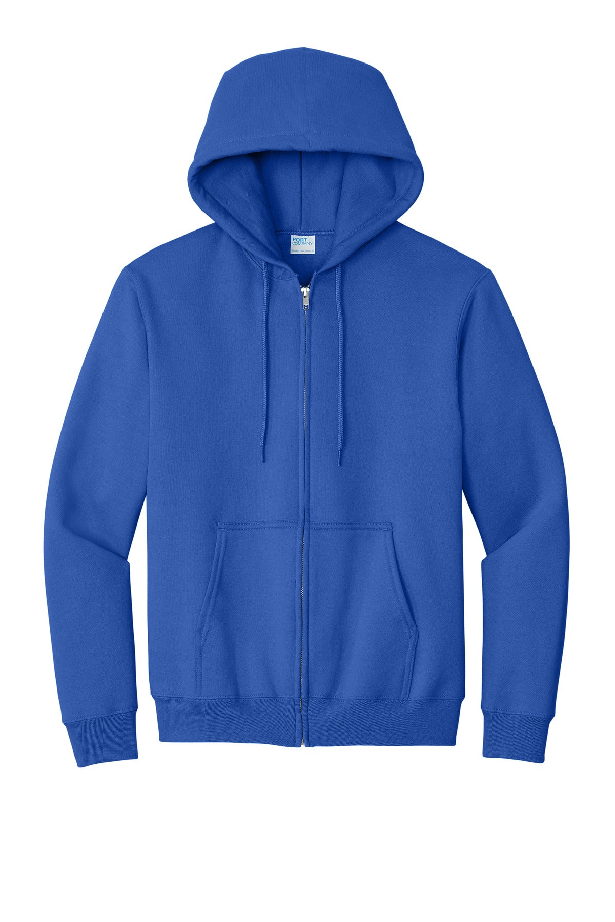 Port & Co Essential Fleece Full-Zip Hooded Sweatshirt.  PC90ZH
