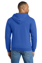 Port & Co Essential Fleece Full-Zip Hooded Sweatshirt.  PC90ZH