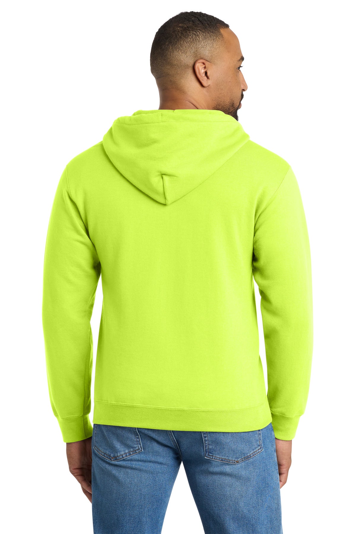 Port & Co Essential Fleece Full-Zip Hooded Sweatshirt.  PC90ZH