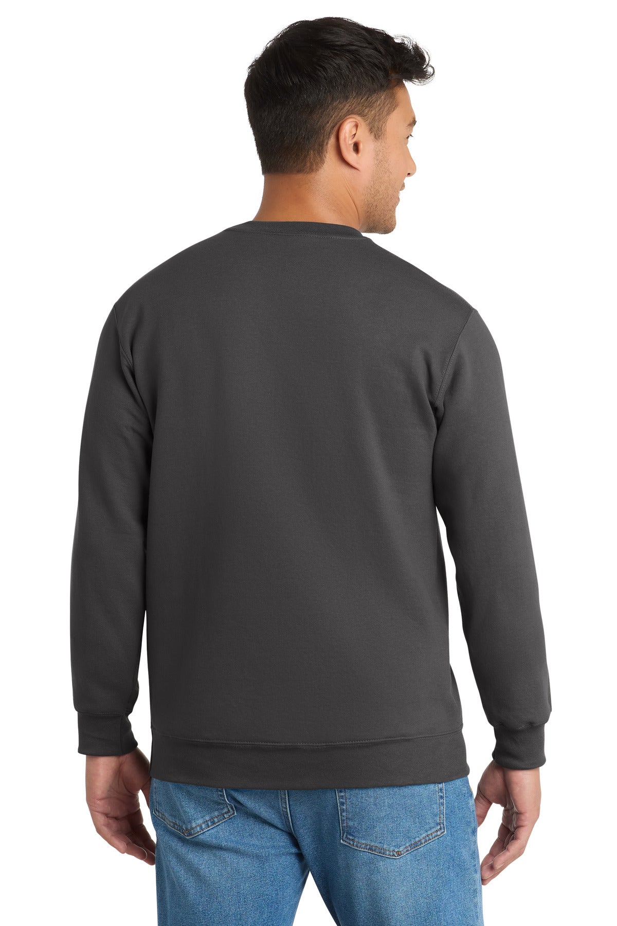 Port & Co Essential Fleece Crewneck Sweatshirt.  PC90