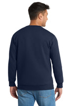 Port & Co Essential Fleece Crewneck Sweatshirt.  PC90