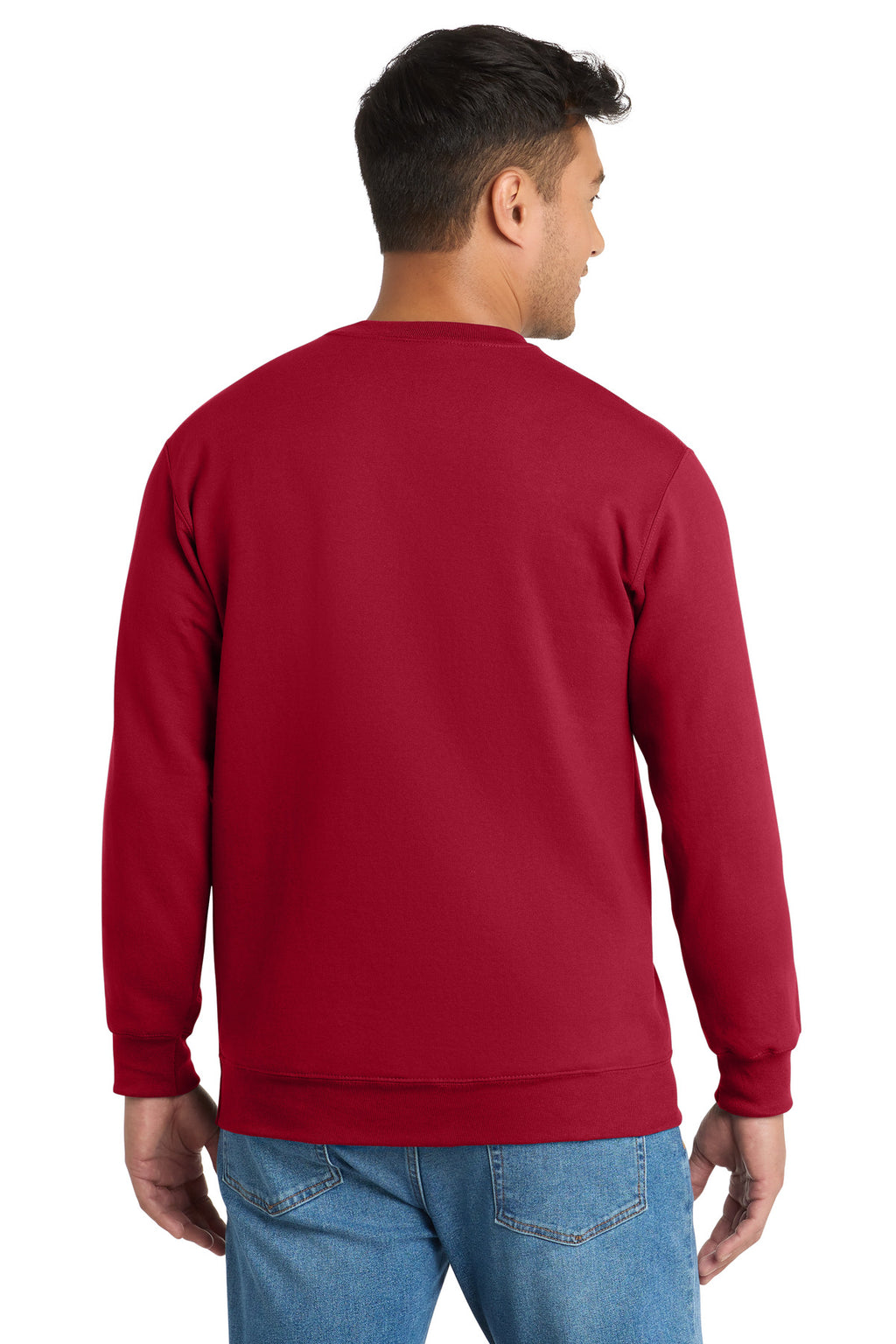 Port & Co Essential Fleece Crewneck Sweatshirt.  PC90