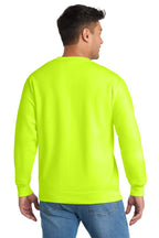 Port & Co Essential Fleece Crewneck Sweatshirt.  PC90