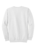Port & Co Essential Fleece Crewneck Sweatshirt.  PC90