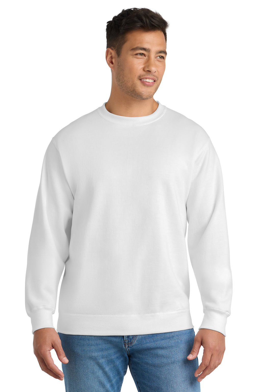 Port & Co Essential Fleece Crewneck Sweatshirt.  PC90