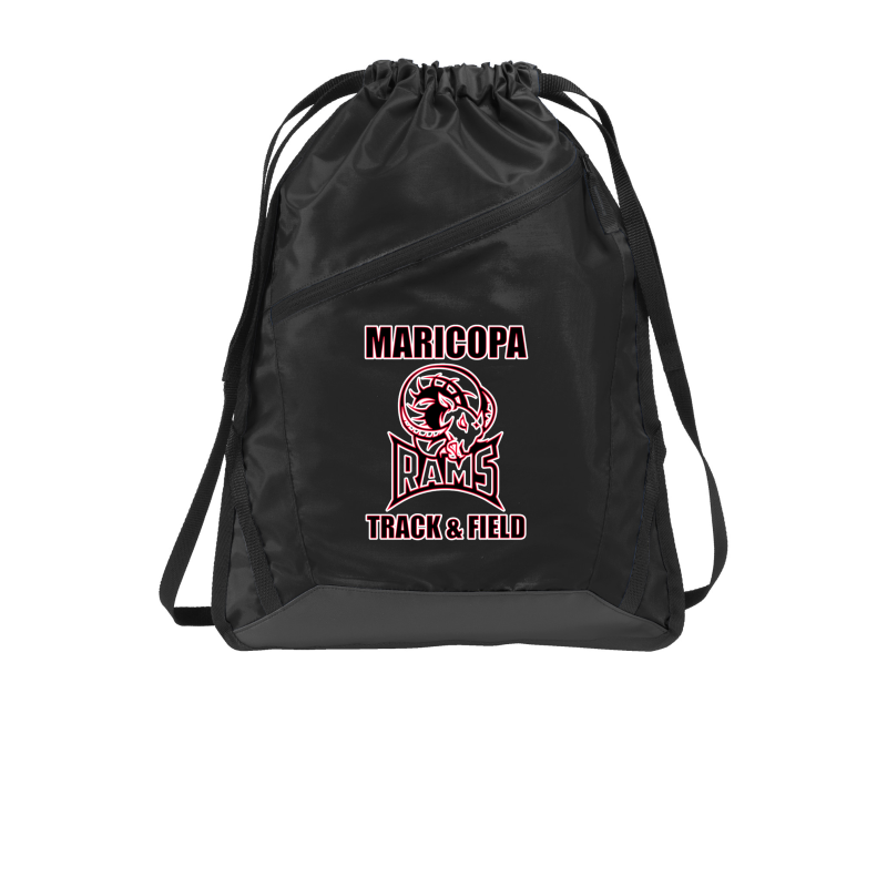 MHS Track & Field Drawstring Bag