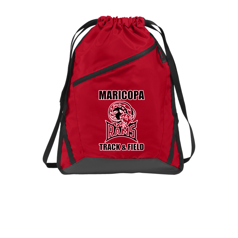 MHS Track & Field Drawstring Bag