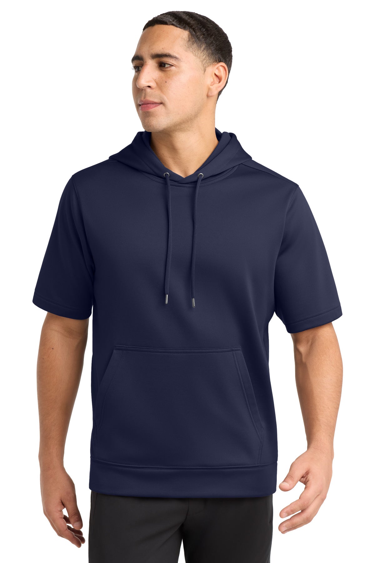 Sport-Tek  Sport-Wick  Fleece Short Sleeve Hooded Pullover. ST251