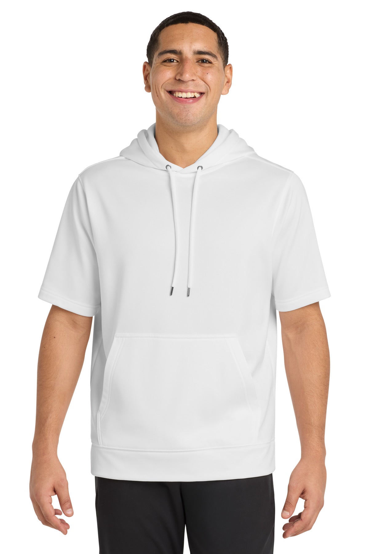 Sport-Tek  Sport-Wick  Fleece Short Sleeve Hooded Pullover. ST251