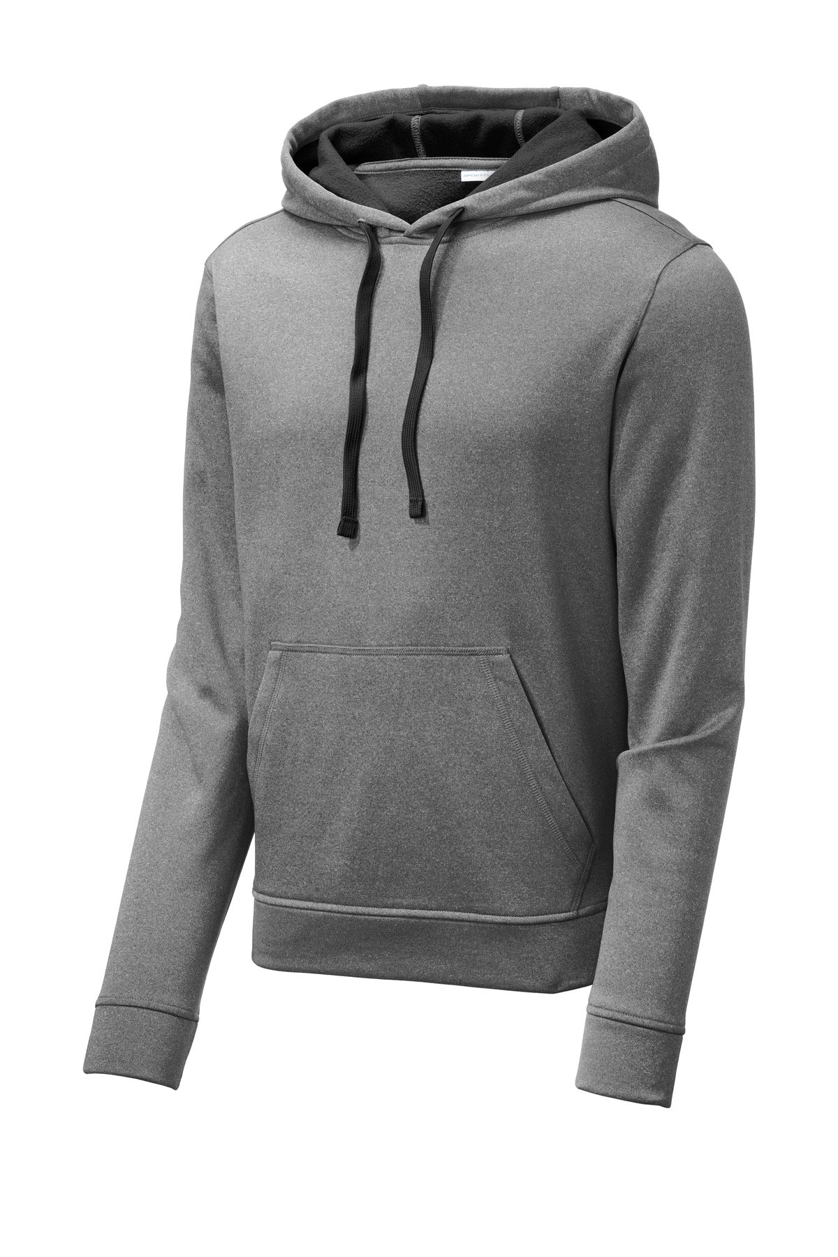 Sport-Tek  PosiCharge  Sport-Wick  Heather Fleece Hooded Pullover. ST264