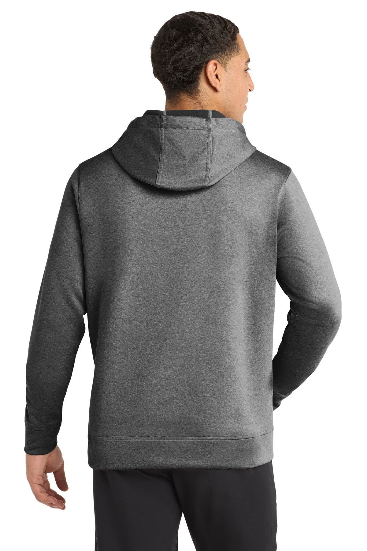 Sport-Tek  PosiCharge  Sport-Wick  Heather Fleece Hooded Pullover. ST264
