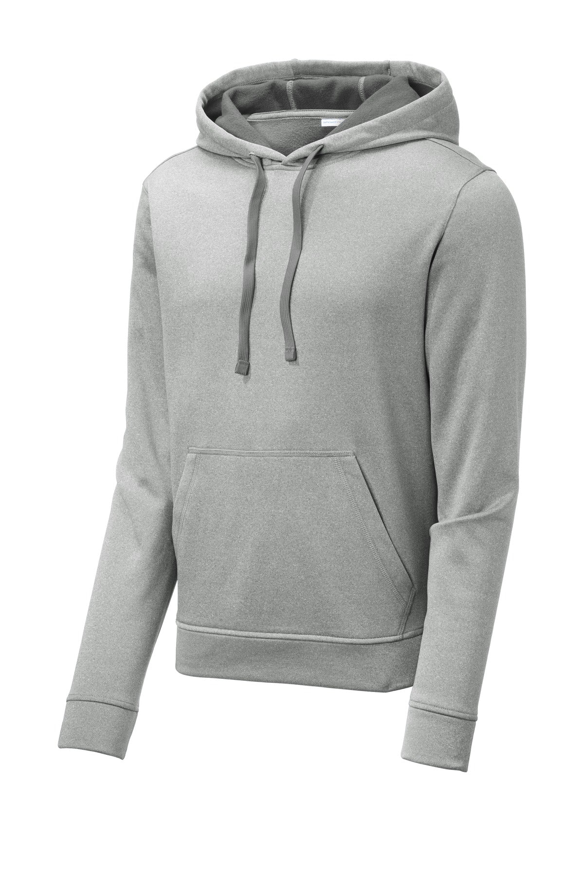 Sport-Tek  PosiCharge  Sport-Wick  Heather Fleece Hooded Pullover. ST264