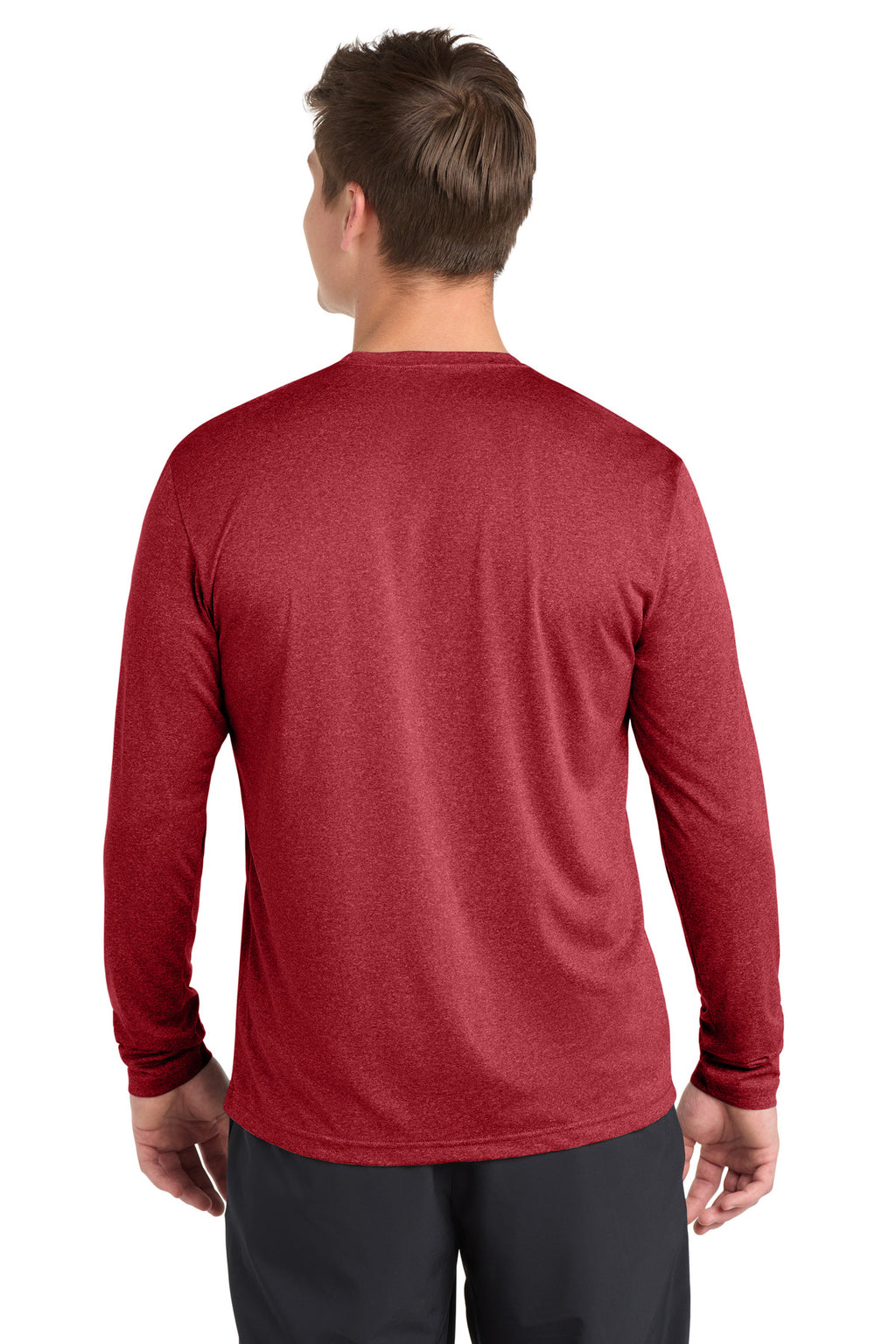 Sport-Tek Long Sleeve Heather Contender Tee. ST360LS