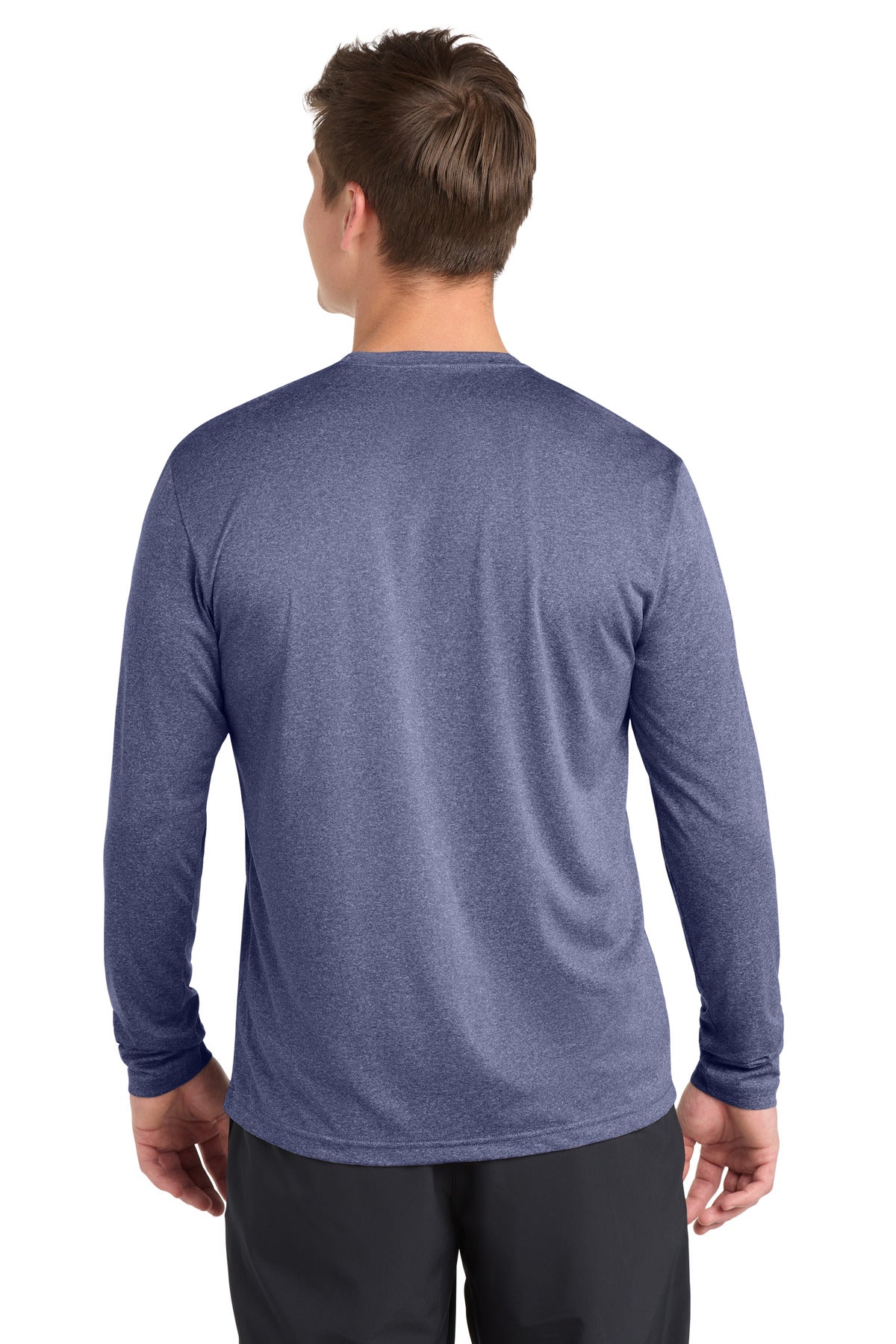 Sport-Tek Long Sleeve Heather Contender Tee. ST360LS