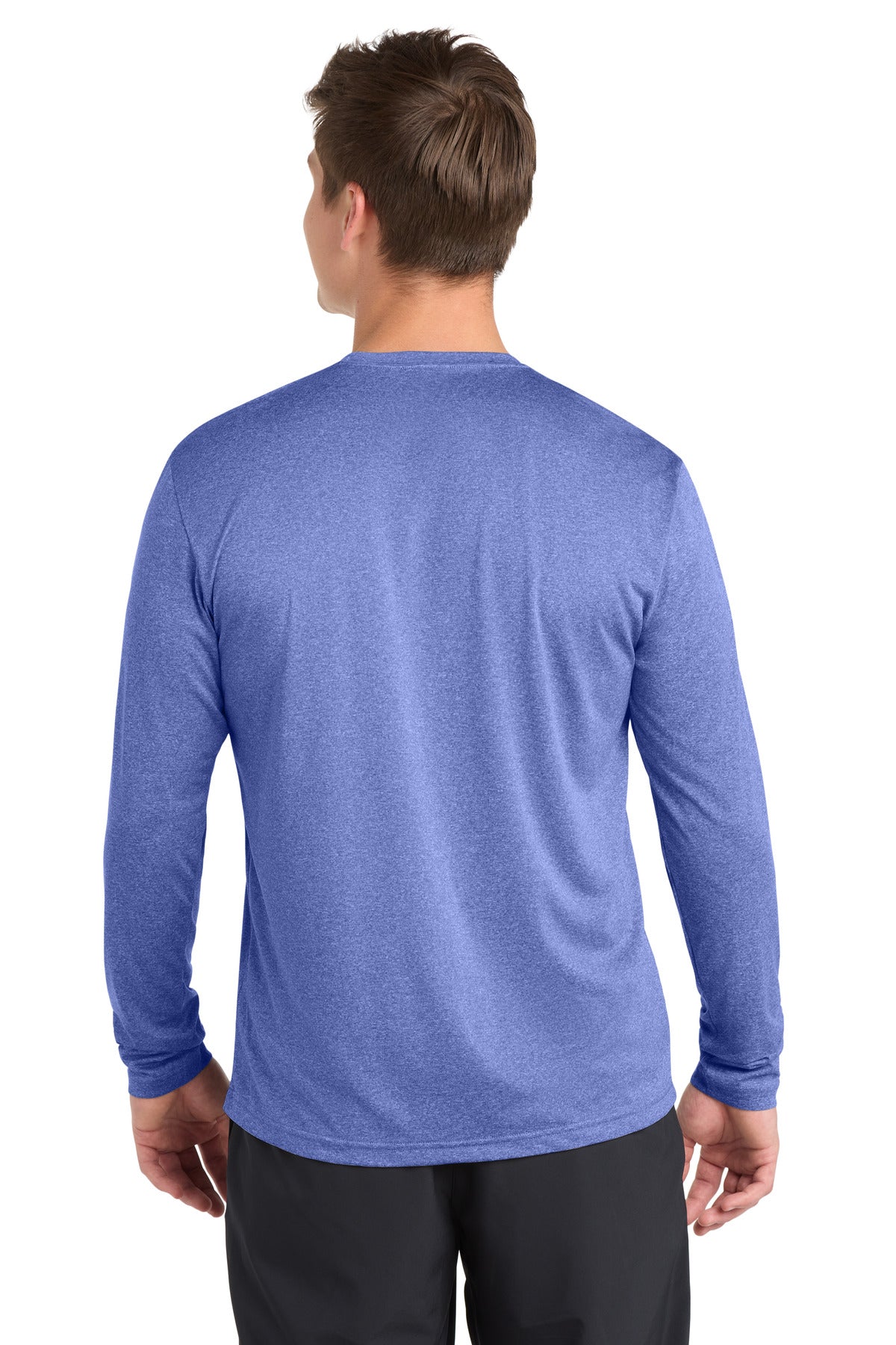 Sport-Tek Long Sleeve Heather Contender Tee. ST360LS
