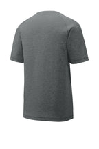 Sport-Tek  PosiCharge  Tri-Blend Wicking Raglan Tee. ST400