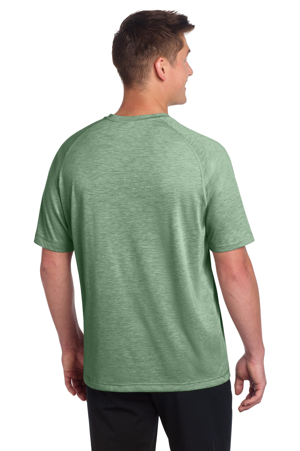 Sport-Tek  PosiCharge  Tri-Blend Wicking Raglan Tee. ST400