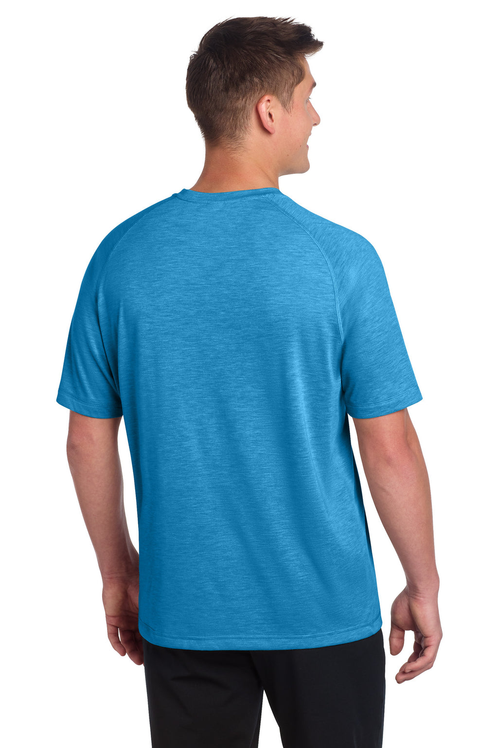Sport-Tek  PosiCharge  Tri-Blend Wicking Raglan Tee. ST400