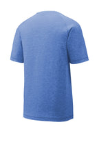 Sport-Tek  PosiCharge  Tri-Blend Wicking Raglan Tee. ST400