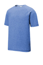 Sport-Tek  PosiCharge  Tri-Blend Wicking Raglan Tee. ST400
