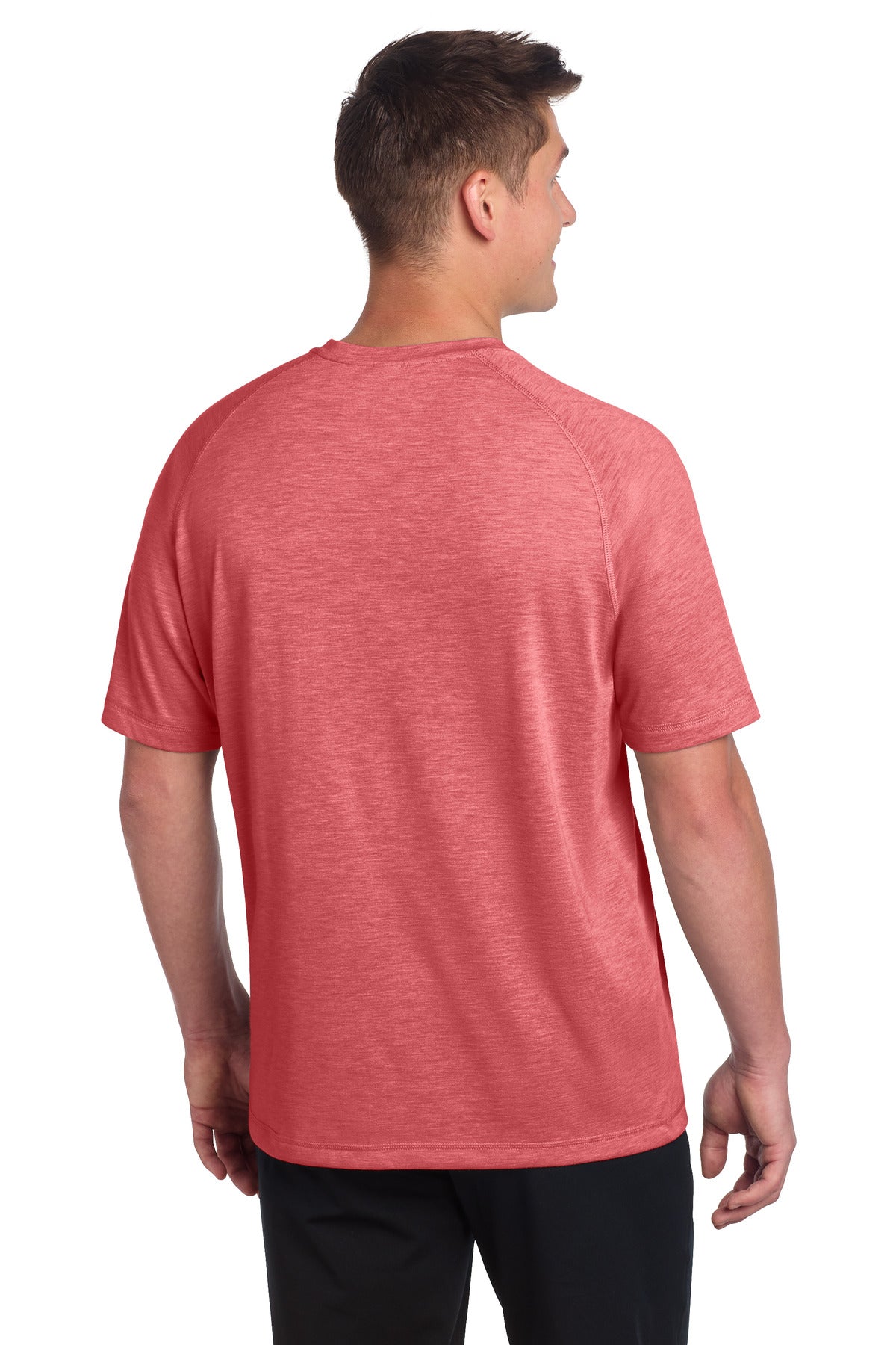 Sport-Tek  PosiCharge  Tri-Blend Wicking Raglan Tee. ST400