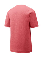 Sport-Tek  PosiCharge  Tri-Blend Wicking Raglan Tee. ST400