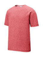 Sport-Tek  PosiCharge  Tri-Blend Wicking Raglan Tee. ST400