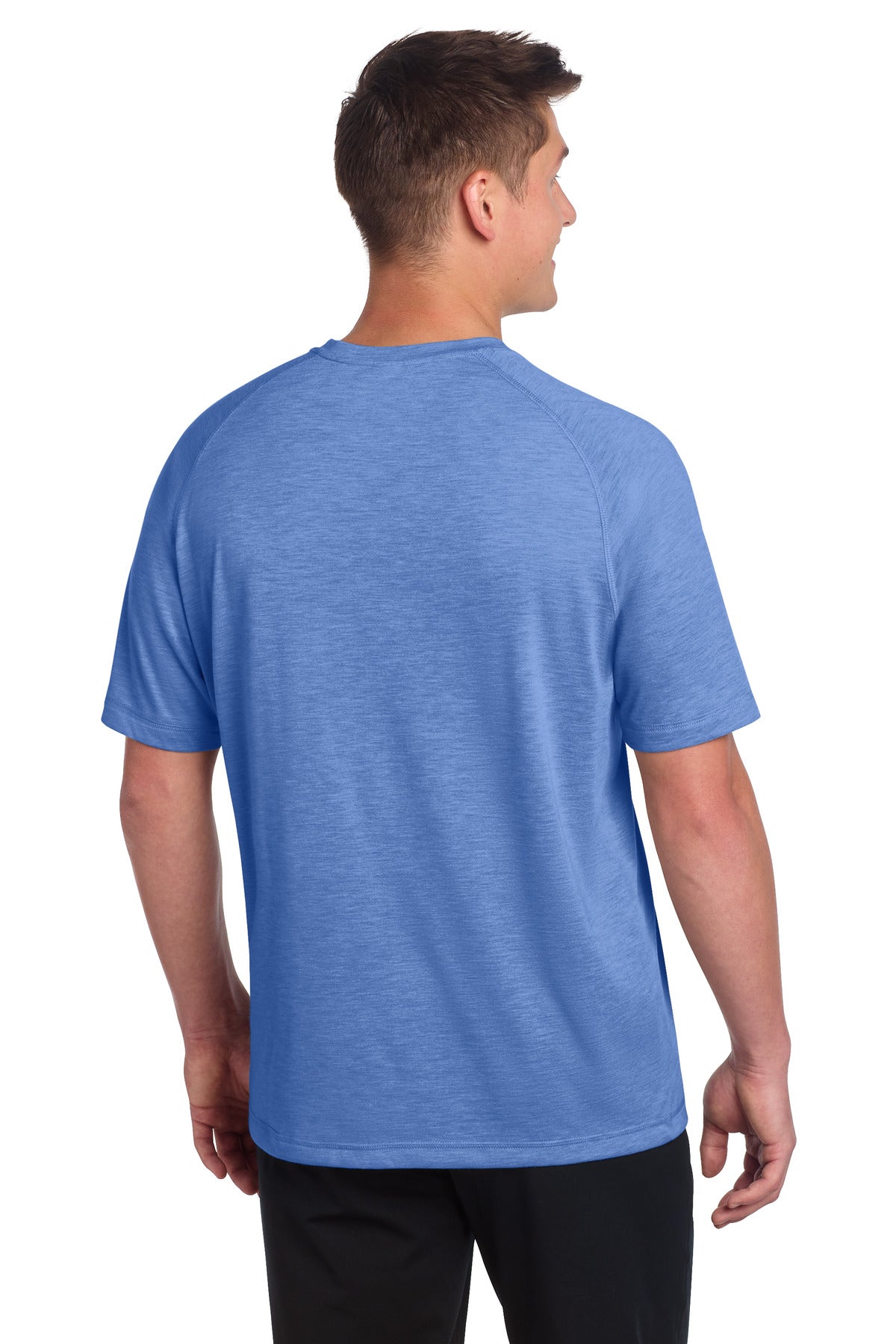Sport-Tek  PosiCharge  Tri-Blend Wicking Raglan Tee. ST400
