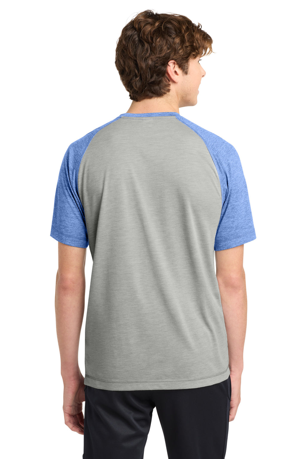 Sport-Tek  PosiCharge  Tri-Blend Wicking Raglan Tee. ST400