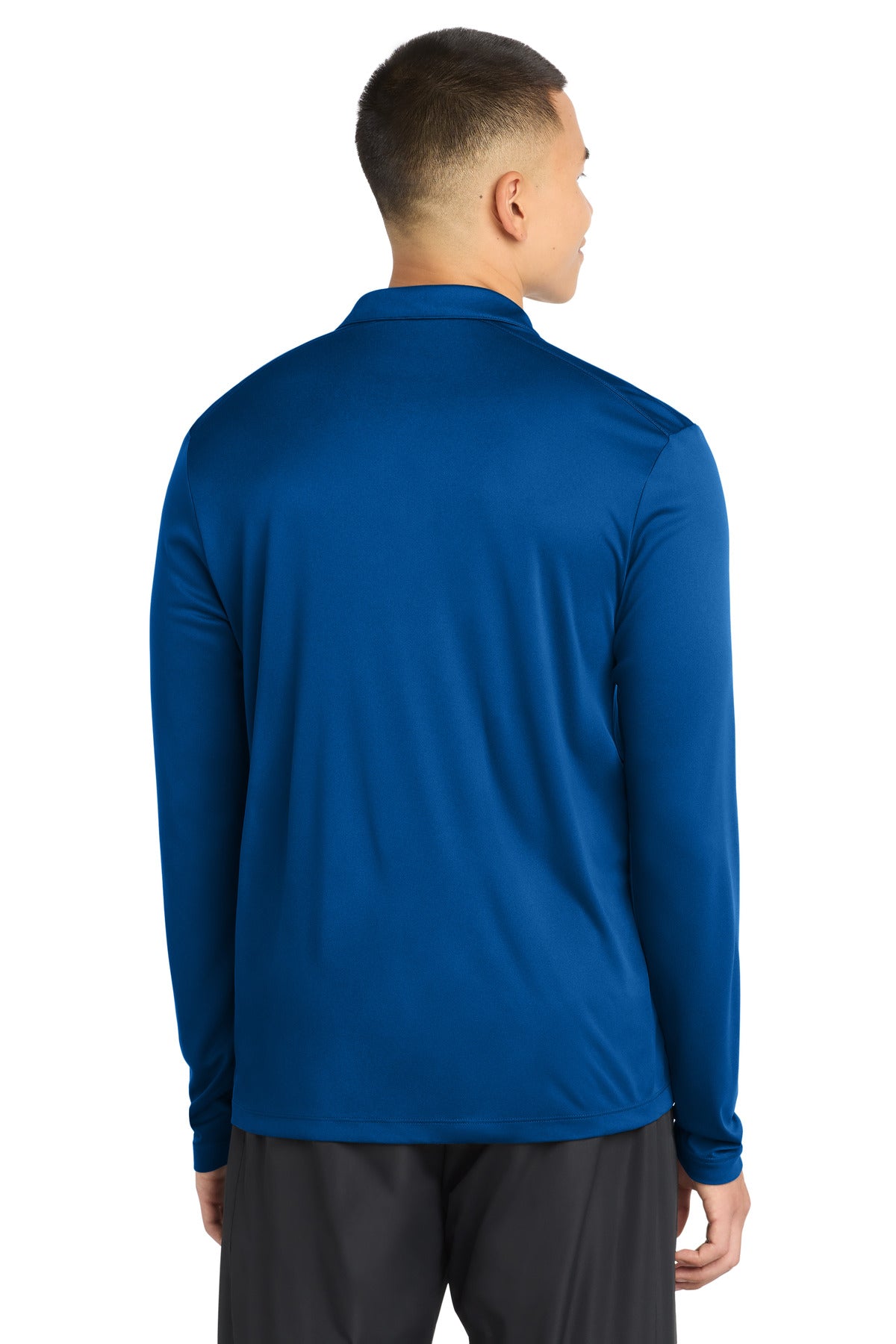 Sport-Tek   Posi-UV  Pro Long Sleeve Polo. ST520LS