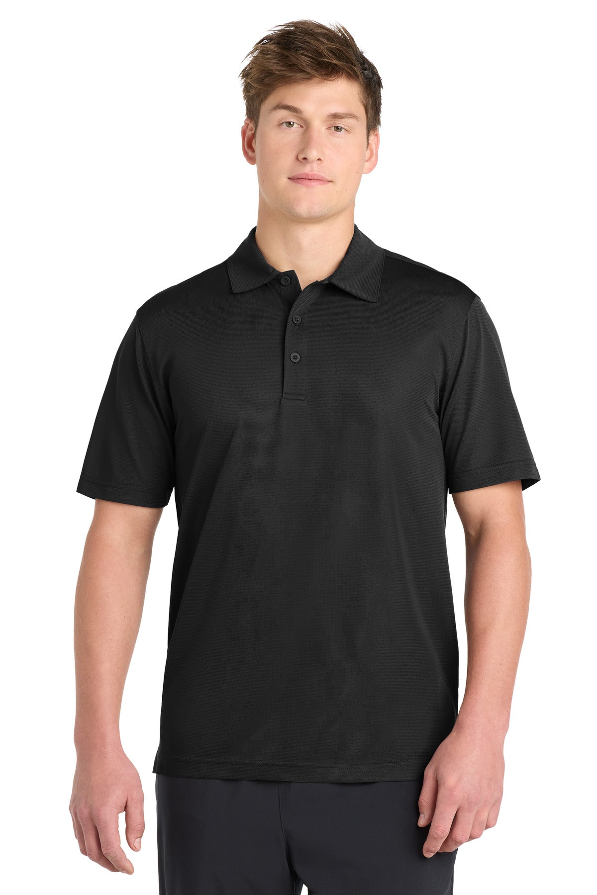 Sport-Tek PosiCharge Active Textured Polo. ST690