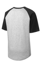 Sport-Tek Short Sleeve Colorblock Raglan Jersey. T201