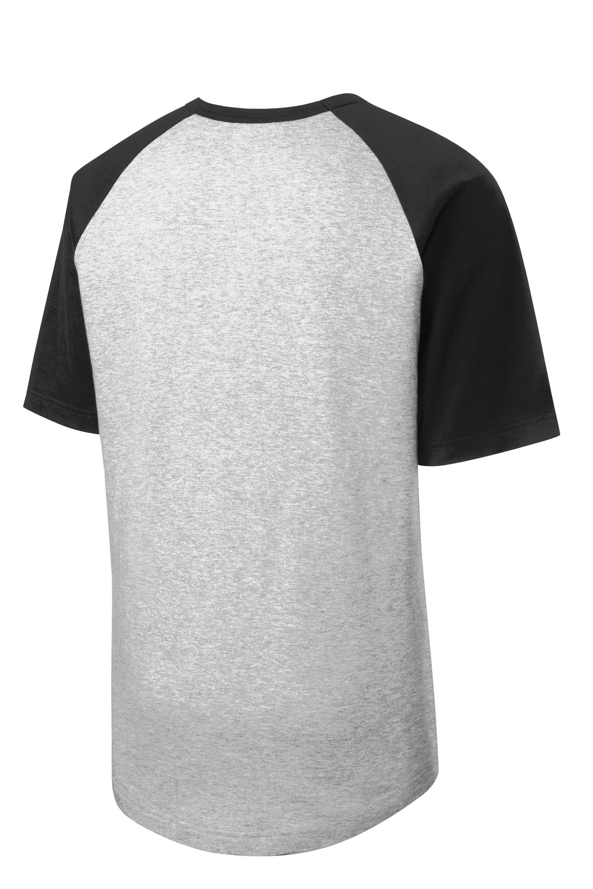 Sport-Tek Short Sleeve Colorblock Raglan Jersey. T201