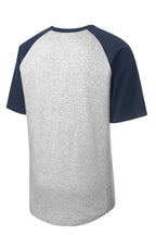 Sport-Tek Short Sleeve Colorblock Raglan Jersey. T201