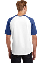 Sport-Tek Short Sleeve Colorblock Raglan Jersey. T201