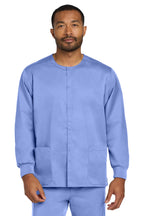 Wink Unisex WorkFlex Snap-Front Scrub Jacket WW3080