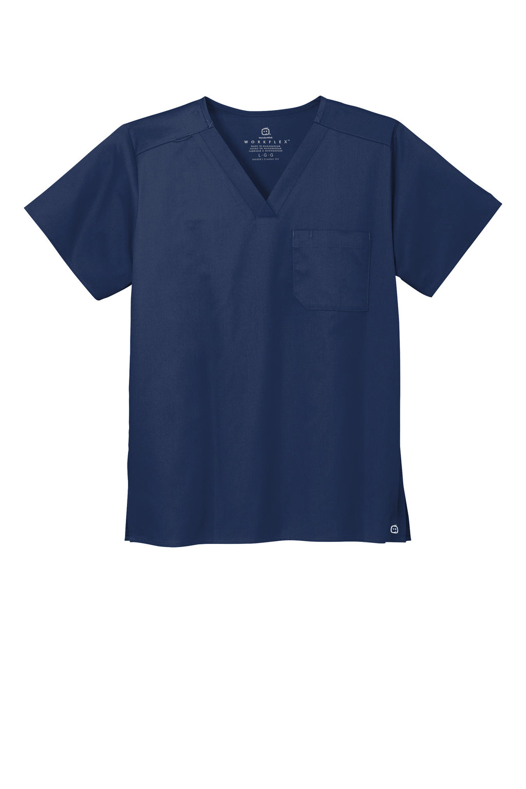 Wink Unisex WorkFlex Chest Pocket V-Neck Top WW3160