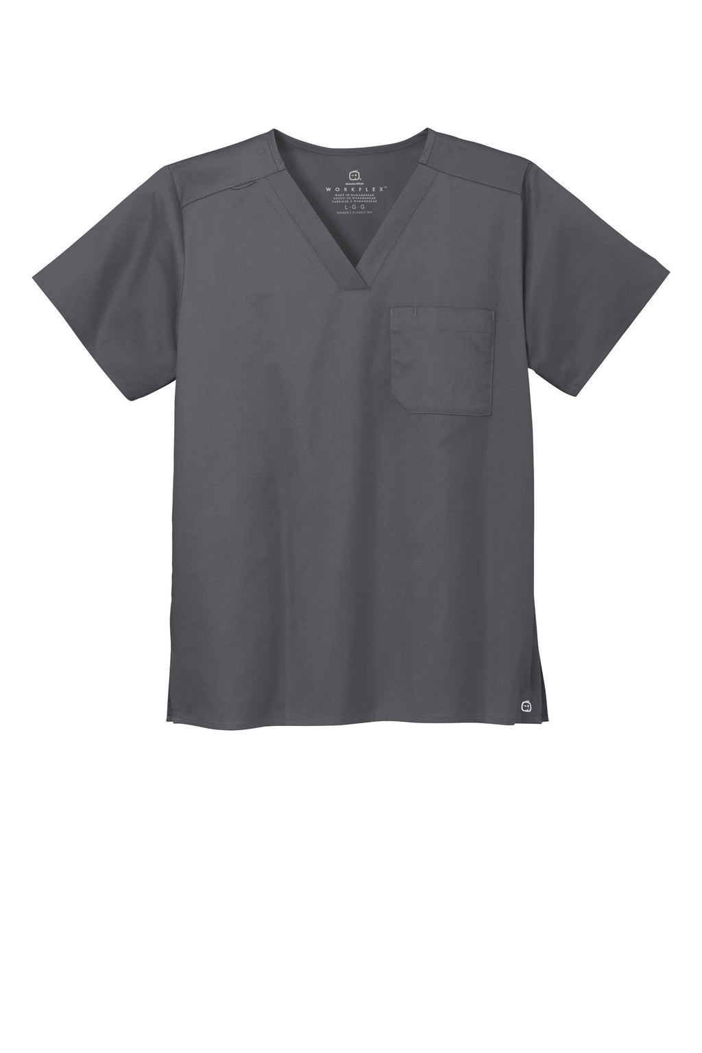 Wink Unisex WorkFlex Chest Pocket V-Neck Top WW3160