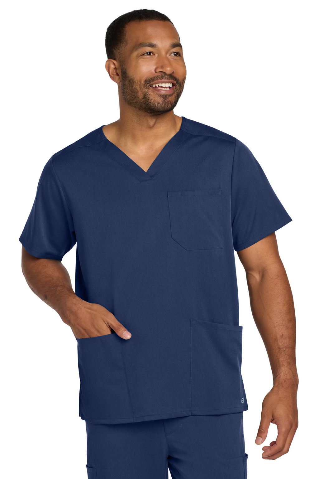 Wink Men's Premiere Flex V-Neck Top WW5068