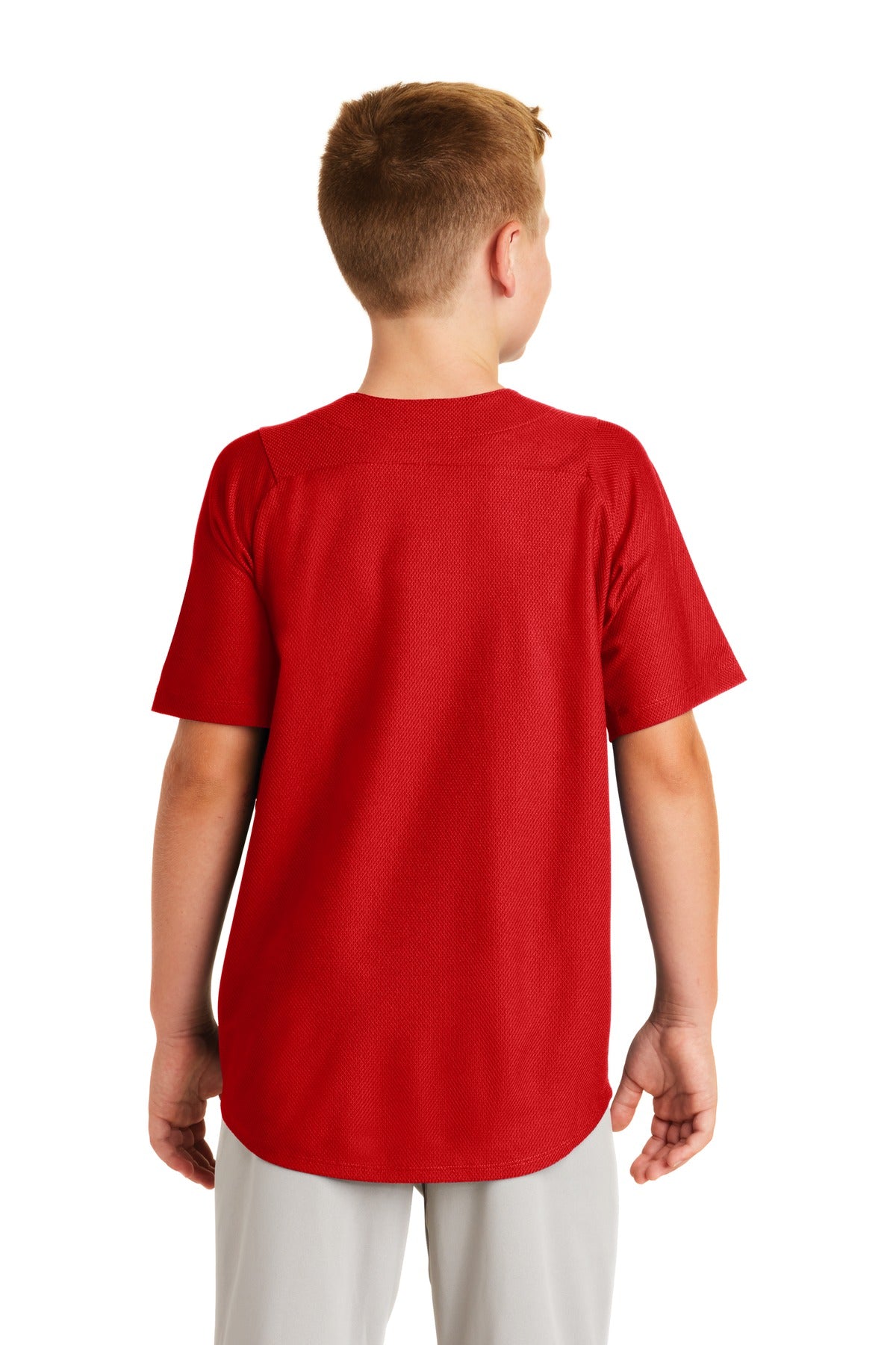 New Era  Youth Diamond Era Full-Button Jersey. YNEA220