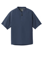 New Era  Youth Cage Short Sleeve 1/4-Zip Jacket. YNEA600