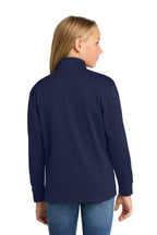 Sport-Tek Youth Sport-Wick Fleece Full-Zip Jacket.  YST241