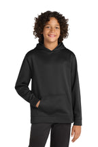 Sport-Tek Youth Sport-Wick Fleece Hooded Pullover. YST244
