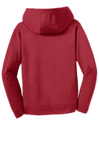 Sport-Tek Youth Sport-Wick Fleece Hooded Pullover. YST244