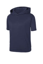 Sport-Tek  Youth Sport-Wick  Fleece Short Sleeve Hooded Pullover. YST251