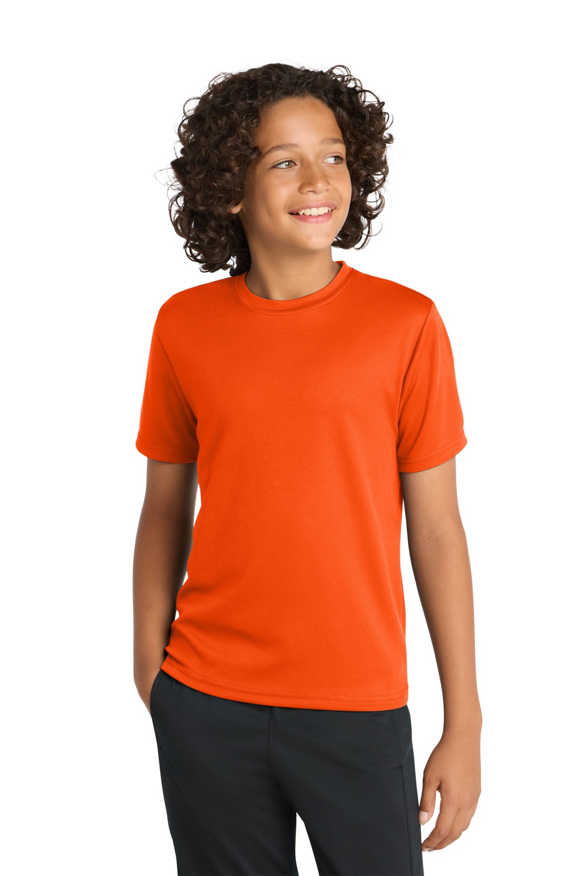 Sport-Tek Youth PosiCharge RacerMesh Tee. YST340