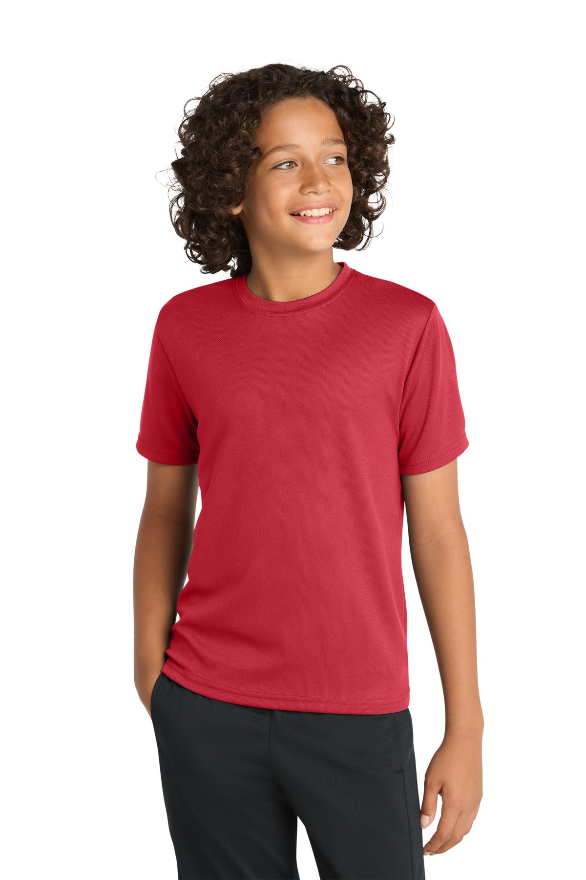 Sport-Tek Youth PosiCharge RacerMesh Tee. YST340
