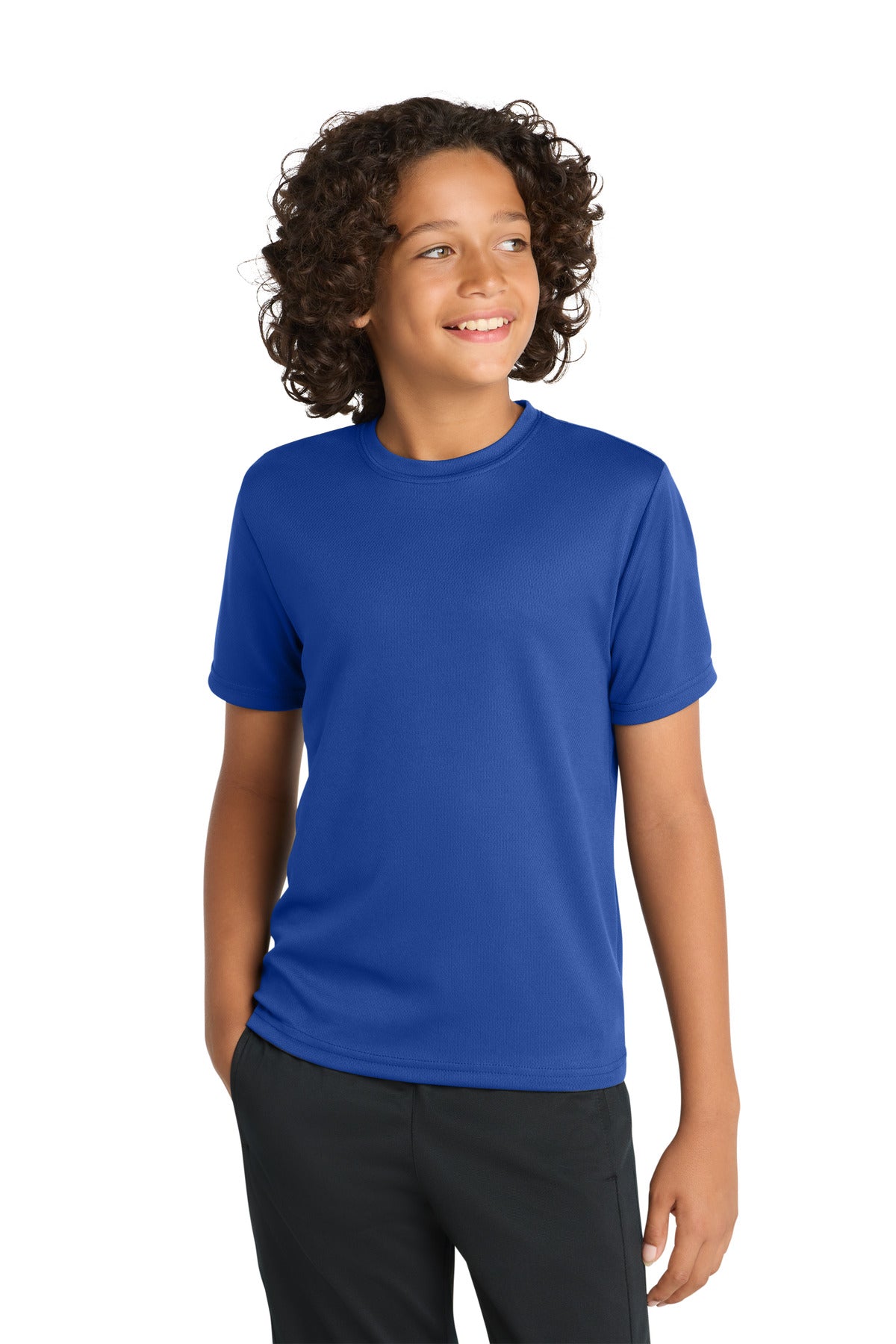 Sport-Tek Youth PosiCharge RacerMesh Tee. YST340