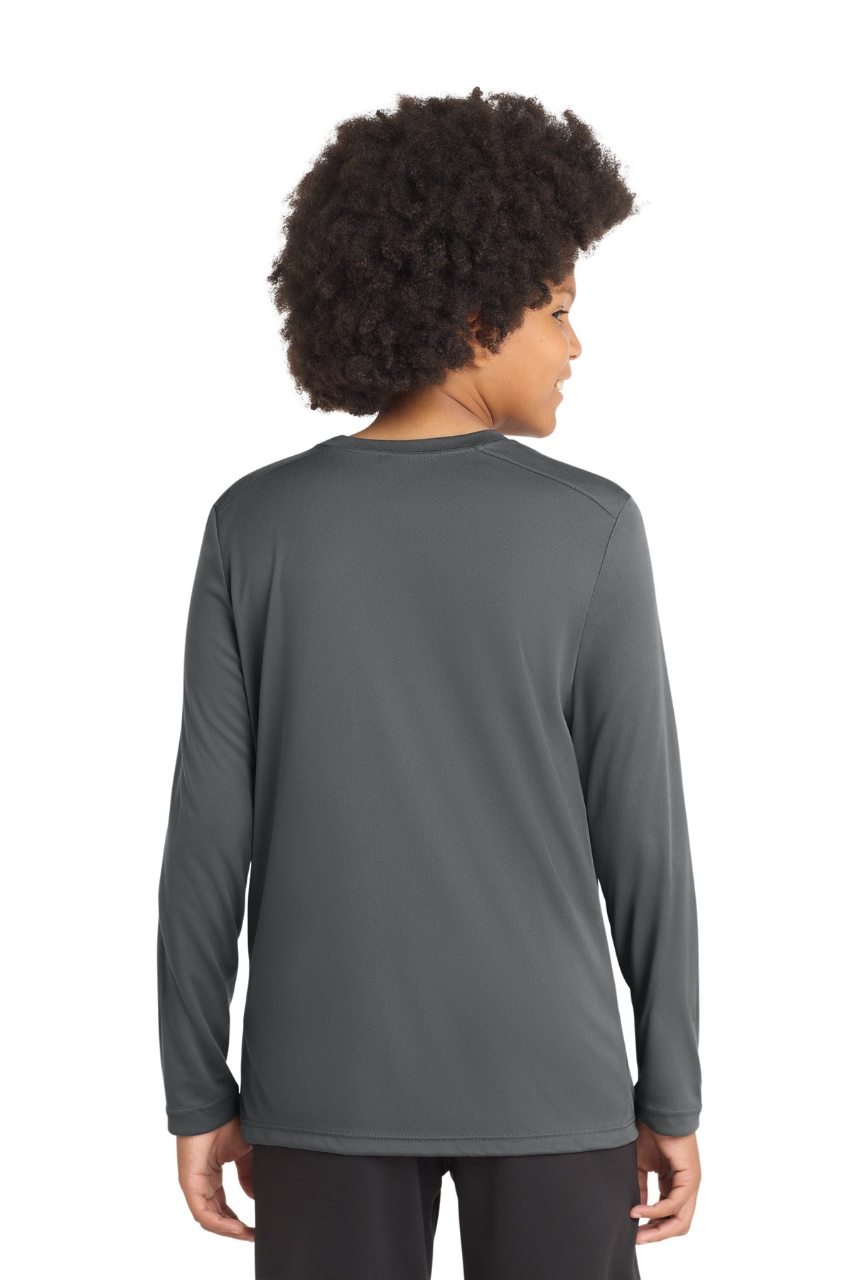 Sport-Tek  Youth Posi-UV Pro Long Sleeve Tee. YST420LS